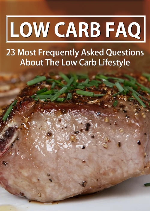 Low Carb FAQ ebook cover